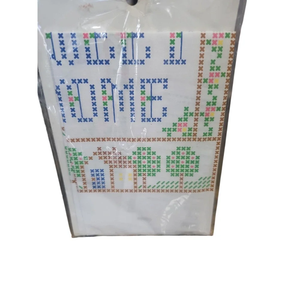 VTG 1993 Bucilla Home Sweet Home 64026 Counted Cross Stitch Kit 9
